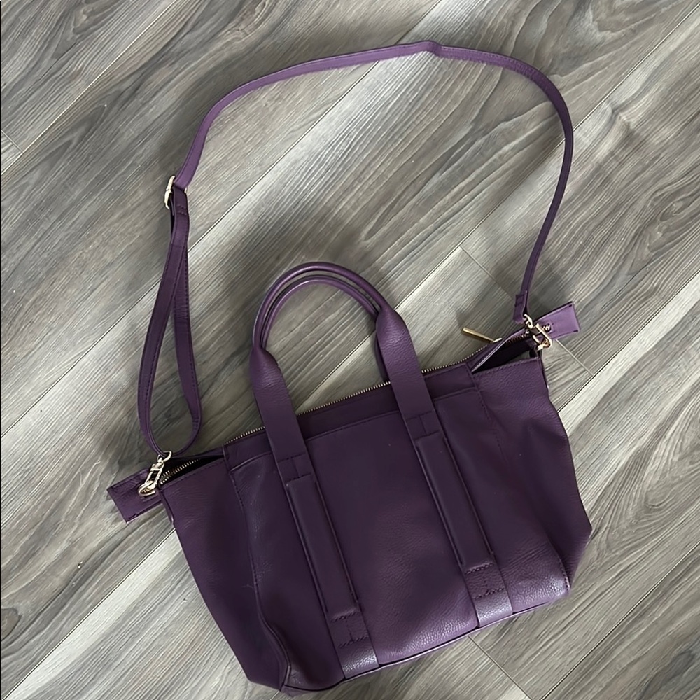 A New Day Purple Satchel with Versatile Straps - Picture 4 of 4